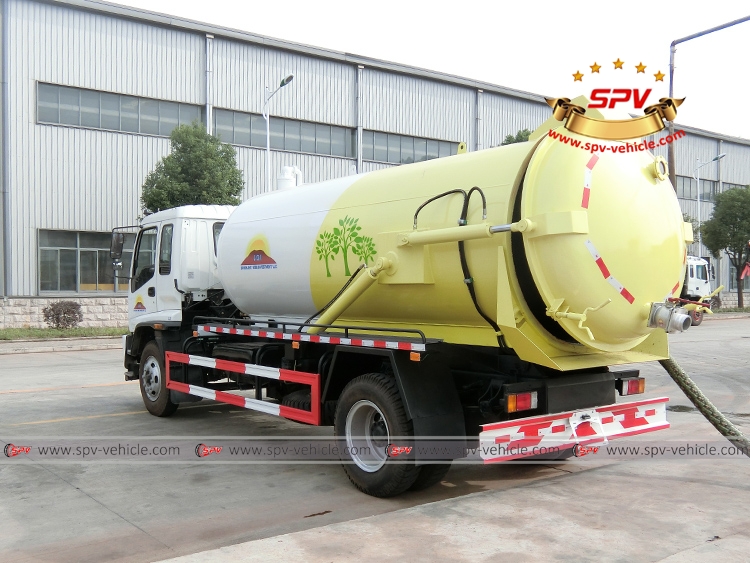8,000 Litres Sewer Vacuum Truck ISUZU - LB